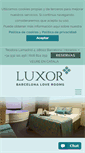 Mobile Screenshot of luxorbcn.com